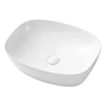 Superior Quality White Ceramic Oval Vessel Bathroom Sink
