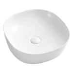 Superior Quality White Ceramic Round Vessel Sink