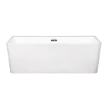 Acrylic Freestanding Soaking tub in White Color