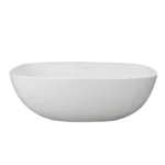 Acrylic Freestanding Soaking tub in White Color