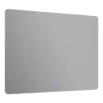 36 in. W x 28 in. H Modern Frameless Rectangular LED Light Bathroom Vanity Mirror in Silver