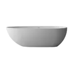 Solid Surface Freestanding Tub in White Color