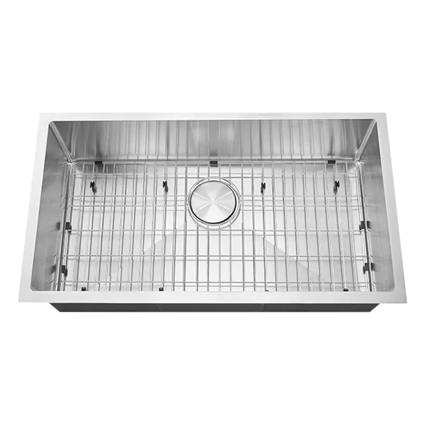 Single Bowl Silver Undermount Kitchen Sink