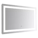Premium 40 in. W x 24 in. H Large Rectangular Frameless Anti-Fog Bathroom Vanity Mirror