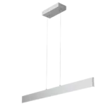 1-Light 18W Modern LED Pendant Light With Rectangle Shape and Even Light Distribution