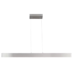 18-Watt Energy-Efficient Silver LED Pendant with Even Light Distribution