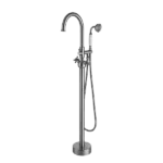 Freestanding Faucet in Brushed Nickel