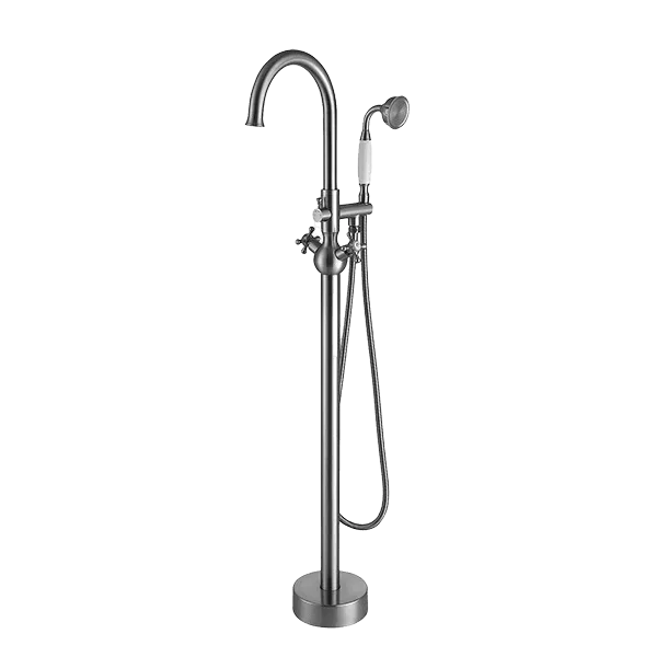 Freestanding Faucet in Brushed Nickel
