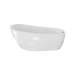 Acrylic Freestanding Soaking tub in White Color