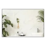 36" W x 26" H in. Rectangular Bathroom Mirror with Aluminum Frame in Black