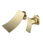 Wall Mounted Faucet Bathroom Faucet in Gold Color