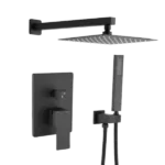 Ceiling Mounted Shower System Combo Set with Handheld and 10"Shower head