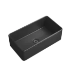 33 in. Single Bowl Farmhouse Apron Workstation Kitchen Sink With Bottom Grid