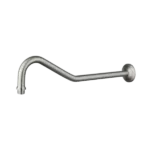 Shower Parts   Shower Arms 16 in. Shower Arm in Stainless