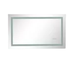 LED Bathroom Mirror 72" x 36" with Front and Backlight, Large Dimmable Wall Mirrors with Anti-Fog, Shatter-Proof, Memory, 3 Colors, LED Vanity Mirro