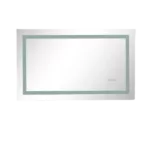 LED Bathroom Mirror 36" x 28" with Front and Backlight, Large Dimmable Wall Mirrors with Anti-Fog, Shatter-Proof, Memory,3 Colors, LED Vanity Mirror