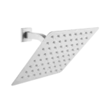 High Pressure Rain Shower Head, Ultra-Thin Showerhead 304 Stainless Steel Waterfall Shower with Self-Clean Nozzles, Full Body Covering