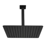 High Pressure Rain Shower Head, Ultra-Thin Showerhead 304 Stainless Steel Waterfall Shower with Self-Clean Nozzles, Full Body Covering