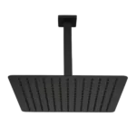 High Pressure Rain Shower Head, Ultra-Thin Showerhead 304 Stainless Steel Waterfall Shower with Self-Clean Nozzles, Full Body Covering