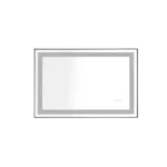 32 x 24 in. LED Lighted Bathroom Wall Mounted Mirror with High Lumen+Anti-Fog Separately Control+Dimmer Function