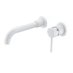 Single Lever Handle Wall Mounted Bathroom Faucet