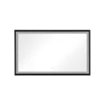 Bathroom  led mirror is multi-functional and each function is controlled by a smart touch button.