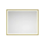 Bathroom  led mirror is multi-functional and each function is controlled by a smart touch button