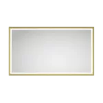 Bathroom  led mirror is multi-functional and each function is controlled by a smart touch button