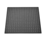 16 Inch Square Rain Shower Head Matte Black 304 Stainless Steel Showerhead