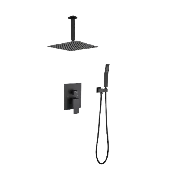 10 inch Shower Head Bathroom Luxury Rain Mixer Shower Complete Combo Set Wall Mounted