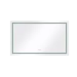 60 in. W x 36 in. H Frameless LED Single Bathroom Vanity Mirror in Polished Crystal\n Bathroom Vanity LED Mirror with 3 Color Lights Mirror for Bathroom Wall