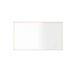 Super Bright Led Bathroom Mirror with Lights, Metal Frame Mirror Wall Mounted Lighted Vanity Mirrors for Wall, Anti Fog Dimmable Led Mirror for Makeup, Horizontal/Verti