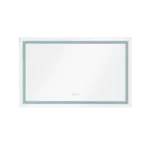 48 x 36 Inch LED Mirror Bathroom Vanity Mirrors with Lights, Wall Mounted Anti-Fog Memory Large Dimmable Front Light Makeup Mirror