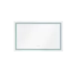 48 x 36 LED Lighted Bathroom Wall Mounted Mirror with High Lumen+Anti-Fog Separately Control+Dimmer Function