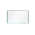 48 x 36 LED Lighted Bathroom Wall Mounted Mirror with High Lumen+Anti-Fog Separately Control+Dimmer Function