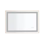 36 x 24 LED Lighted Bathroom Wall Mounted Mirror with High Lumen+Anti-Fog Separately Control