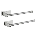 Paper Towel Holders,Paper Towels Rolls - for Kitchen,Paper Towels Bulk- Self-Adhesive Under Cabinet,Both Available in Adhesive and Screws,Stainless Steel Paper Towel Holder(12inch, 2 Pack)