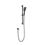 Pressure Balanced Shower System with Shower Head, Hand Shower, Slide Bar, Shower Arm, Hose, and Valve Trim