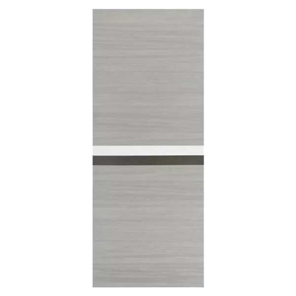 ELF 24 "x 80" Melamine Integrated Door Slab, No Assembly Required, Covered With 2mm Thick Melamine Protective Layer, Environmental-Friendly, Waterproof, Moisture-proof, Deformation Resistant