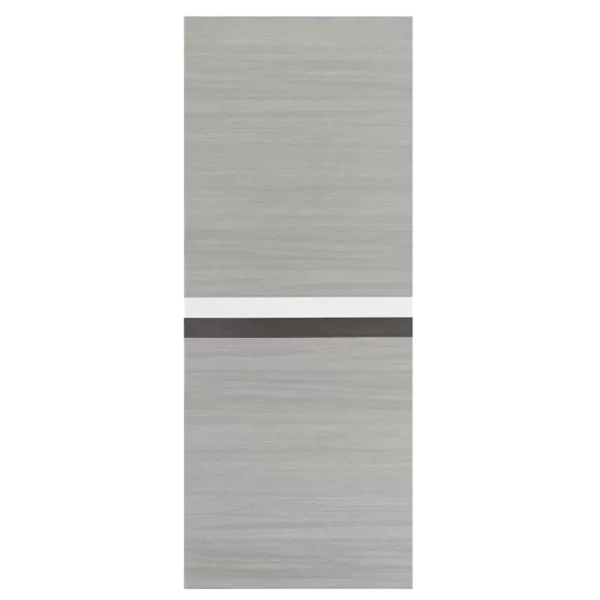 ELF 30 "x 80" Melamine Integrated Door Slab, No Assembly Required, Covered With 2mm Thick Melamine Protective Layer, Environmental-Friendly, Waterproof, Moisture-proof, Deformation Resistant