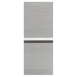 ELF 36 "x 80" Melamine Integrated Door Slab, No Assembly Required, Covered With 2mm Thick Melamine Protective Layer, Environmental-Friendly, Waterproof, Moisture-proof, Deformation Resistant