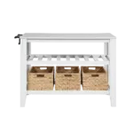 ACME Sezye Kitchen Island  in White Finish