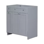 [Cabinet Only] 30" Bathroom Vanity-Gray