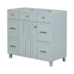 [Cabinet Only] 36" Bathroom Vanity-Green