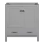 [Cabinet Only] 30" Grey Bathroom Vanity