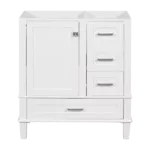 [Cabinet only] 30" Bathroom Vanity white