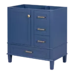 [Cabinet only] 30" Bathroom Vanity Blue