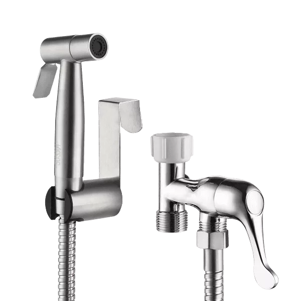 Stainless Steel Handheld Bidet Sprayer in Chrome Color