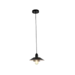 5.9 in. W 1-Light Vanity Light Black Pendant Light Adjustable Length Bar Lights Kitchen Island E26, No Bulbs Included For Indoor