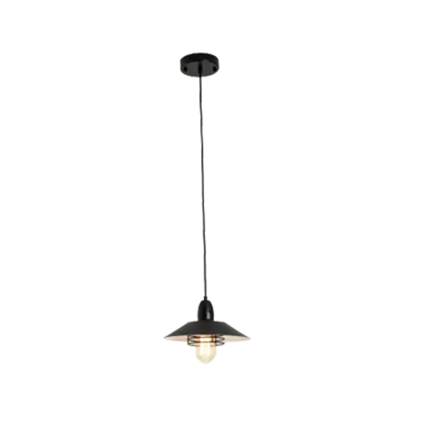 5.9 in. W 1-Light Vanity Light Black Pendant Light Adjustable Length Bar Lights Kitchen Island E26, No Bulbs Included For Indoor